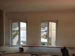 Wanden en plafond texklaar afgewerkt / strak en modern
